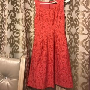 Banana republic coral dress